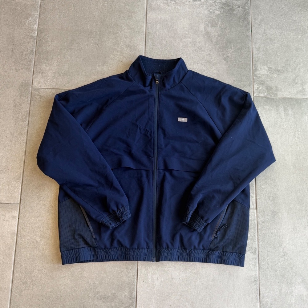 FIGS Sydney Scrub Technical Navy Blue Full Zip Jacket XL W20SW1024 PO# 2518